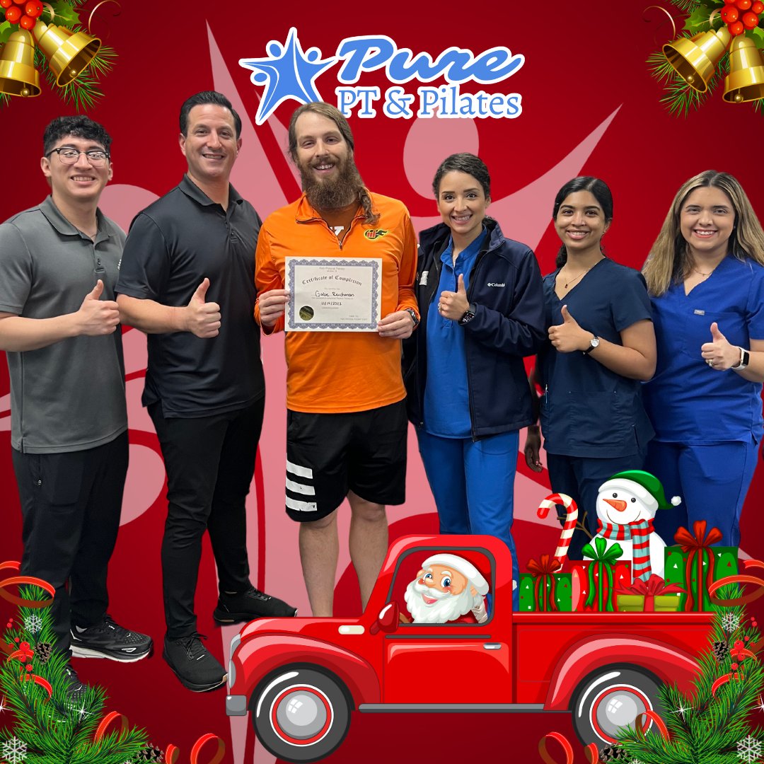 🌟 Happy Holidays!
🎉 Wishing all our patients and the community a joyous holiday season!
🎄 May your days be filled with laughter, love, and good health.
#StayPURE #McAllen #Weslaco #RGV #TisTheSeason #PhysicalTherapy #TherapyCheer #HolidayHealing #WellnessWonderland