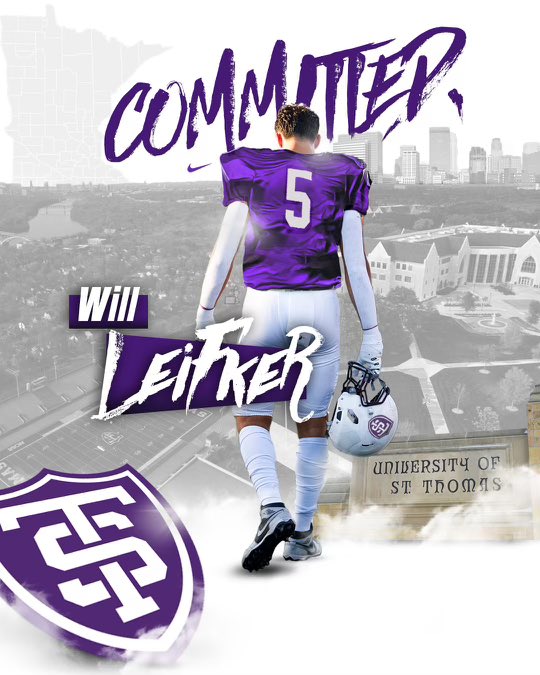 Will Leifker (@willleifker) on Twitter photo 110% COMMITTED💜🤍 #rolltoms <a href="/Coach_Caruso/">Coach Glenn Caruso</a> <a href="/BrandonLabath/">Brandon Labath</a> <a href="/CoachJakeLandry/">Jake Landry</a> <a href="/UST_Football/">St. Thomas Football</a> <a href="/CoachTWils/">Tom Wilson</a> <a href="/AundraMeeks/">Aundra Meeks</a> @InnovativeAthl 110% COMMITTED💜🤍 #rolltoms <a href="/Coach_Caruso/">Coach Glenn Caruso</a> <a href="/BrandonLabath/">Brandon Labath</a> <a href="/CoachJakeLandry/">Jake Landry</a> <a href="/UST_Football/">St. Thomas Football</a> <a href="/CoachTWils/">Tom Wilson</a> <a href="/AundraMeeks/">Aundra Meeks</a> @InnovativeAthl