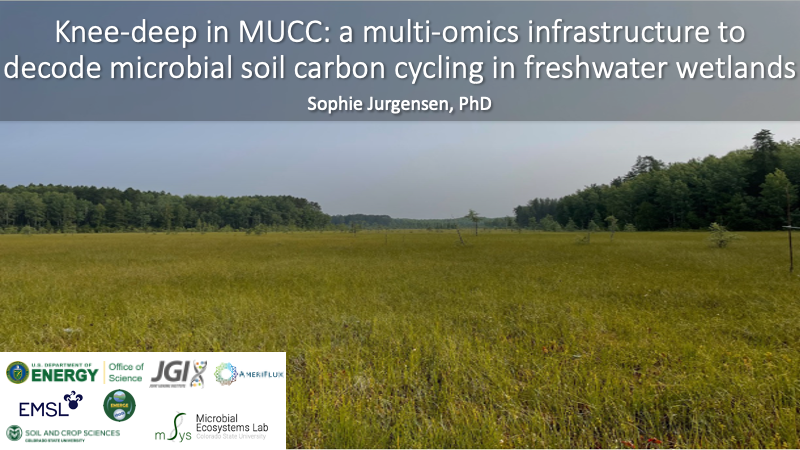 Sophie Jurgensen, PhD (@soph_jurgensen) on Twitter photo Looking at your schedule for something to round out your #AGU23? Come by my talk B51A-05 to hear about ongoing <a href="/TheWrightonLab/">The Wrighton Lab</a> work in freshwater wetlands! #microbes #methane Looking at your schedule for something to round out your #AGU23? Come by my talk B51A-05 to hear about ongoing <a href="/TheWrightonLab/">The Wrighton Lab</a> work in freshwater wetlands! #microbes #methane
