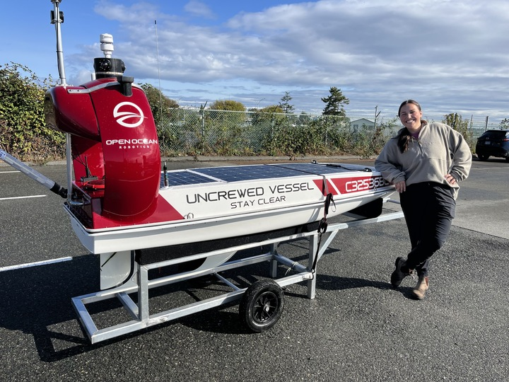Meet our Junior Marine Scientist, Sarah! She's been a great addition to the Ocean Services team who is in charge of all the field operations for our USVs. Her role involves deploying/operating our USVs in the field, and compiling/analyzing the data from the deployments.