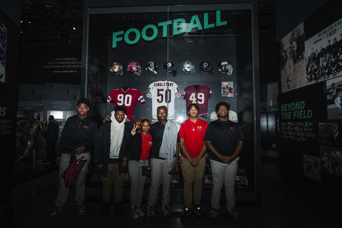 Partnered with @EVERFI for a day at the @NMAAHC with students from H.D. Woodson High School and a few Washington Legends