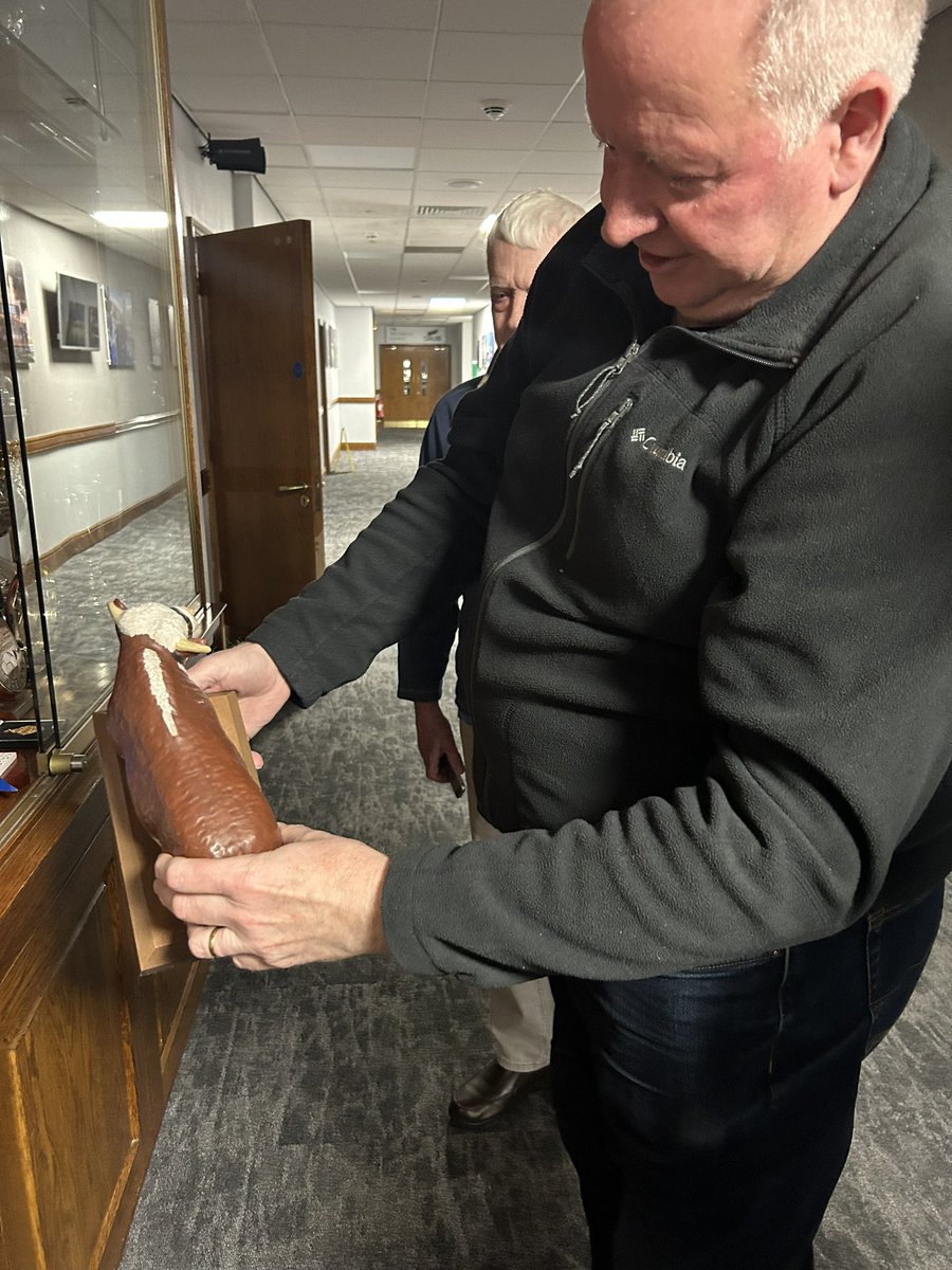 WAFCHeritage's tweet photo. One of our jobs tonight has been to identify and itemise the artefacts in the trophy cabinet.
From League 2 trophy, to FA Cup, there are priceless items from our history. 
#wafc https://t.co/ABoMQNM3vs