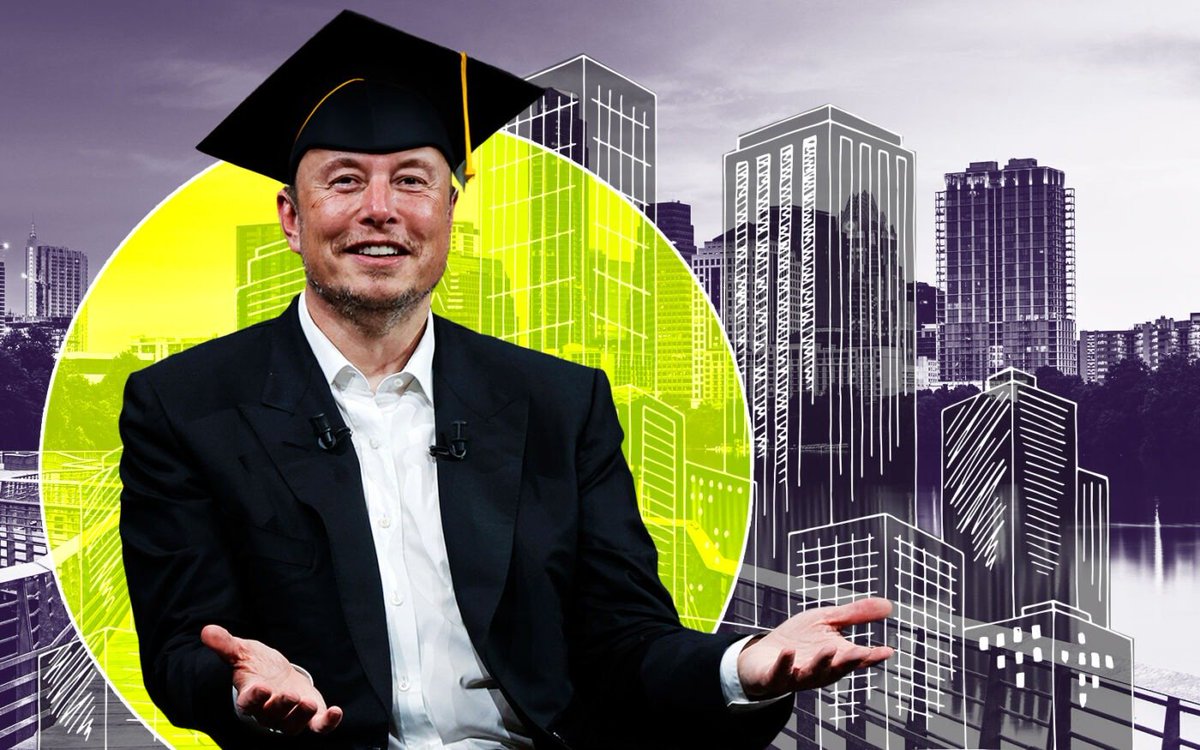 🚨 ELON MUSK TO OPEN TEXAS STEM SCHOOL AND UNIVERSITY 

Elon plans to launch a STEM-focused primary and secondary school in Texas before debuting a glittering university "dedicated to education at the highest levels," confirmed via tax filing.

The filing also confirmed that he
