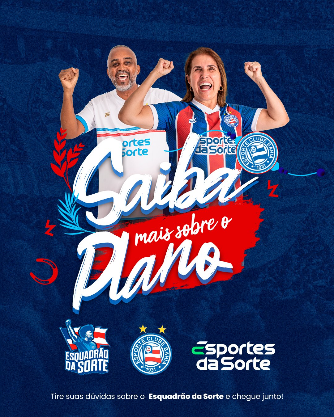 Esquadrão da Sorte  Notícias Esporte Clube Bahia