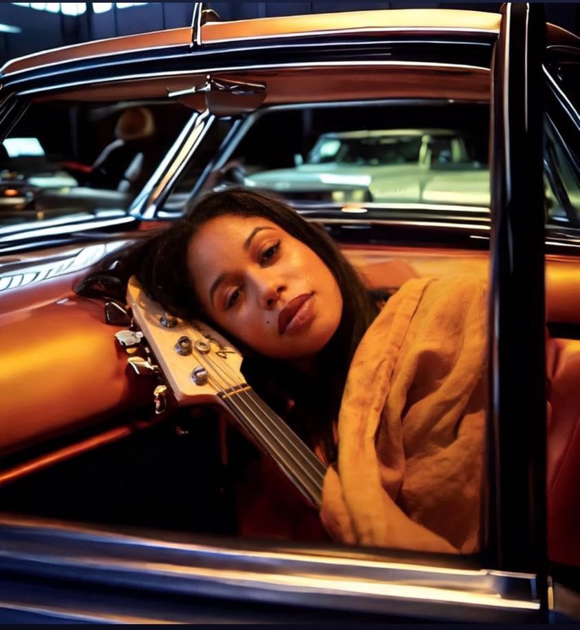 a fan put my album cover in the car … does this mean y’all should be listening to #ForTheMusicLovers in the car? let me know!