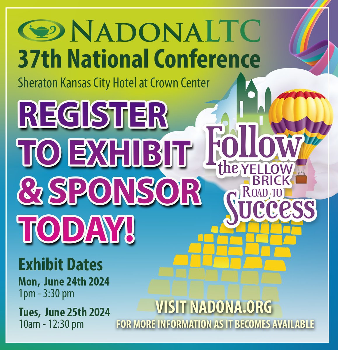 SIGN UP EARLY TO RESEVE YOUR EXHIBIT SPACE AT THE 2024 NADONA LTC NATIONAL CONFERENCE!!!!!! liance Nurses, QAPI Nurses, 
REGISTER A BOOTH AND PURCHASE A BOOTH PACKAGE, SPONSORSHIP OPPORTUNITIES tinyurl.com/2024NADONARegi…
BOOK YOUR HOTEL EARLY tinyurl.com/2024ConfHotelR…