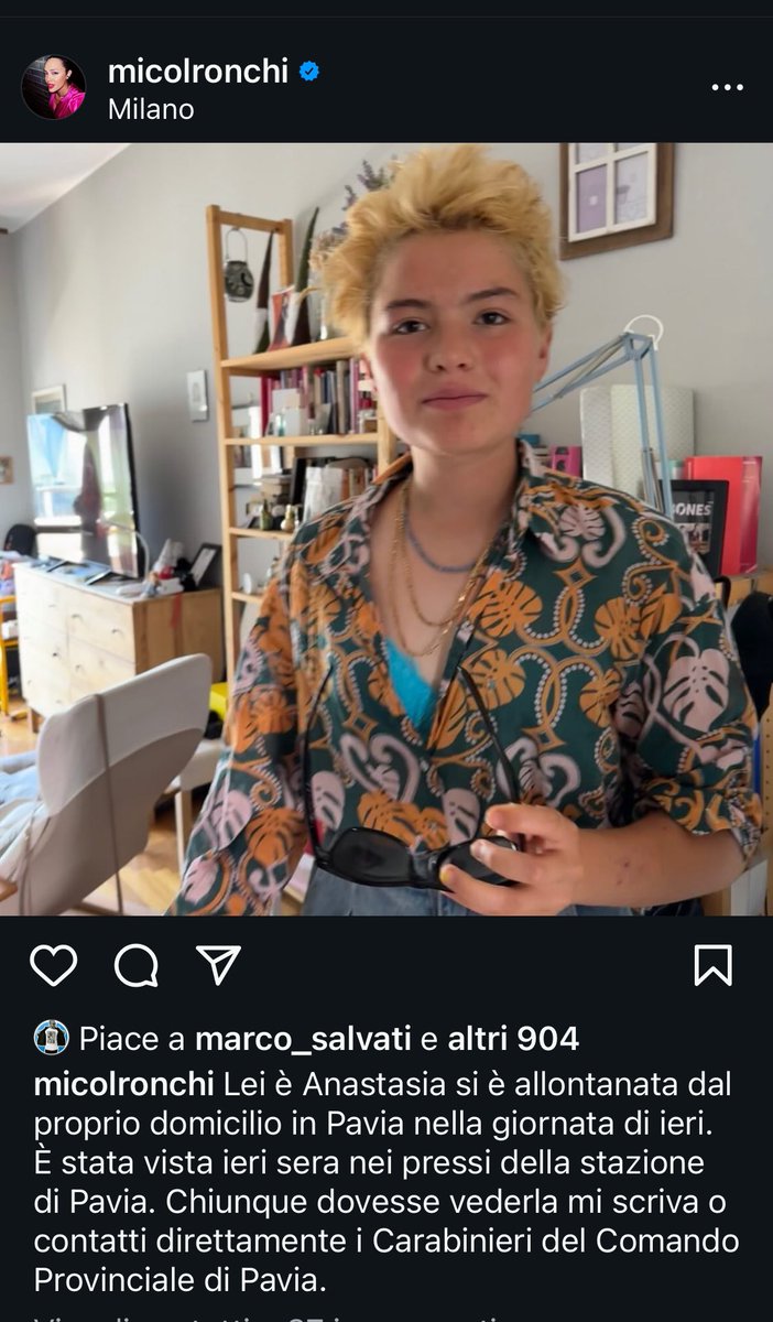 Talanja's tweet photo. Chiedo aiuto a tutti voi, condividete il più possibile, qualora aveste informazioni vi prego di contattarmi in DM, aiutateci a trovare #Anastasia, grazie 🙏
#aiuto #dispersa #pavia #stazione #troviamola @chilhavistorai3 https://t.co/O7ewg5ZkBm