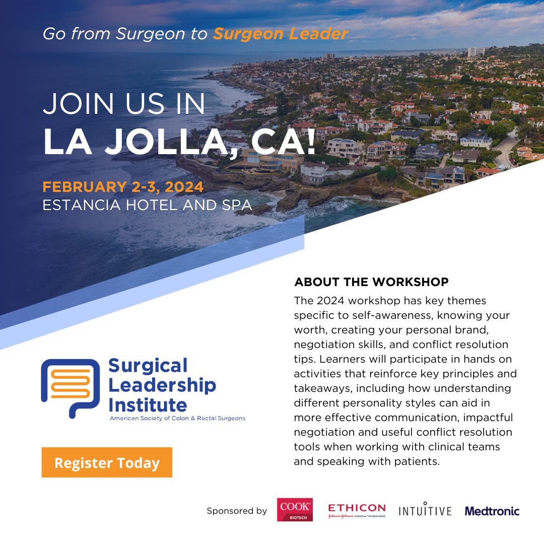 Give the Gift of Leadership! Do you know someone who would benefit from leadership training? Is leadership training part of your New Year's resolutions?

Now for a limited time, use code Lead2024 and save $150 on registration fees!

Register Here: fascrs.org/my-ascrs/educa…