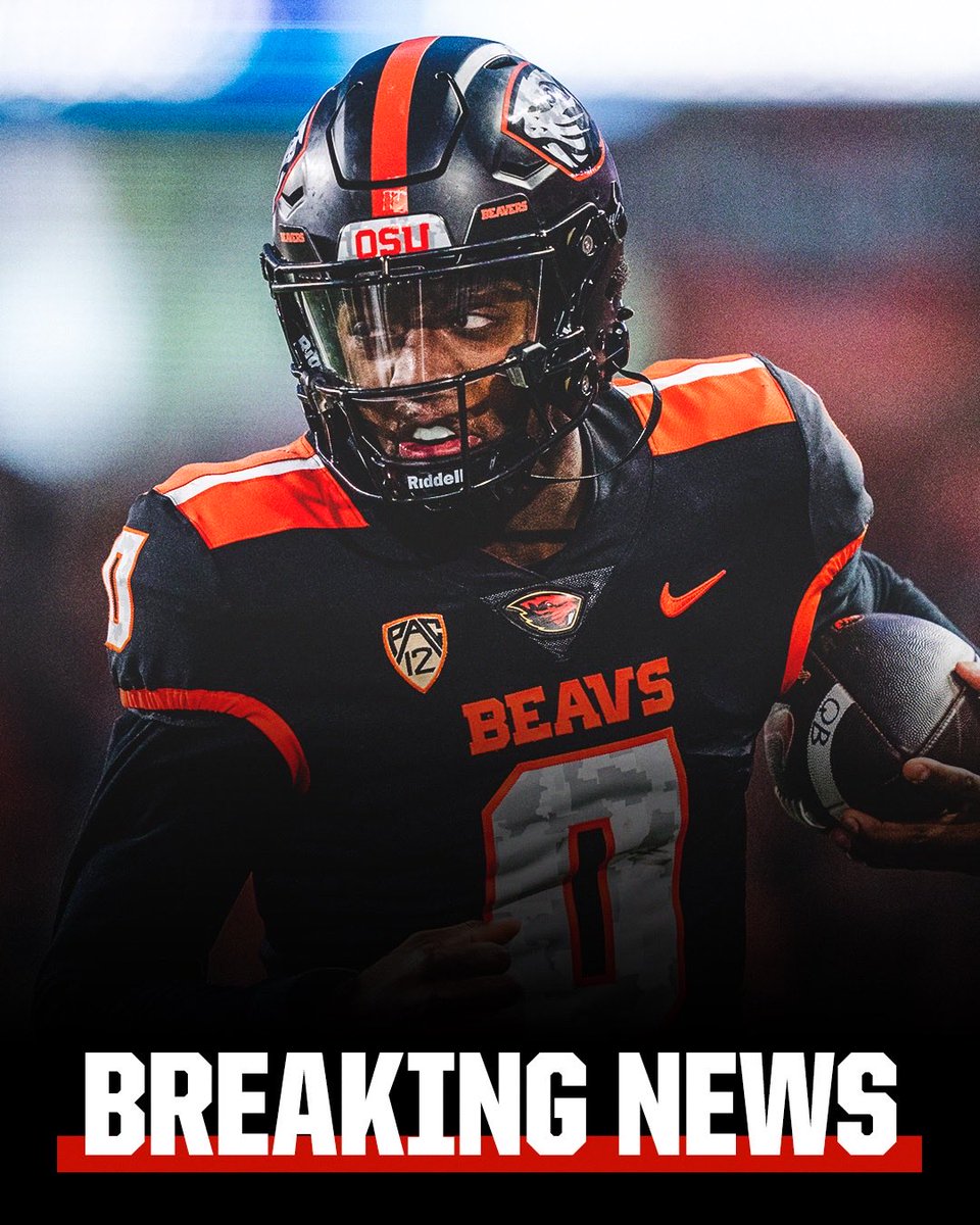 NEWS: Oregon State quarterback Aidan Chiles is transferring to Michigan State, he tells ESPN. Chiles earned snaps as a true freshman playing for new MSU coach Jonathan Smith at OSU last year. He gives Smith a linchpin building block at quarterback as he starts his tenure.