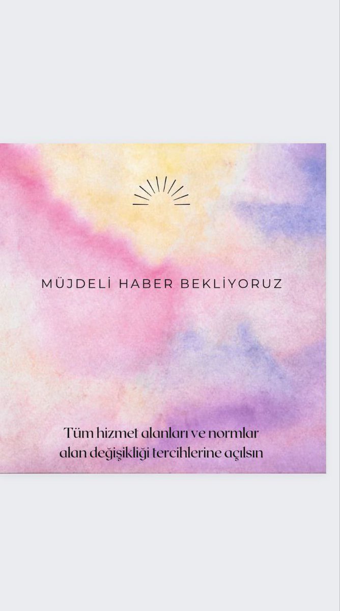 KalilSemen's tweet photo. Tüm kısıtlamaları kaldırın lütfen. Bırakın işimizi yapalım. Hizmet alan kısıtlaması görülmüş şey değil. @Yusuf__Tekin @talatyavuz29 @_aliyalcin_ @mebpgm @tcmeb @turkegitimsen @EgitimBirSen #AlanDeğişikliğineKontenjan https://t.co/cPshZFtIIl