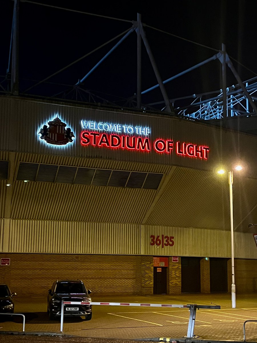 Todays game is Sunderland U18s V Middlesbrough U18s in the Youth FA CUP at the Stadium Of Light