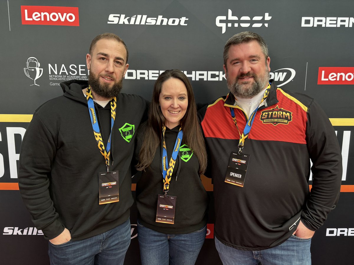 My brain is buzzing with ideas, connections, and new learnings #esportssummit has blown my expectations out of the water! Grateful to be here with @PSELesports thought partners and so excited to bring this experience back to the Commonwealth 💚🎮 @tony_mirabito @gibsoale