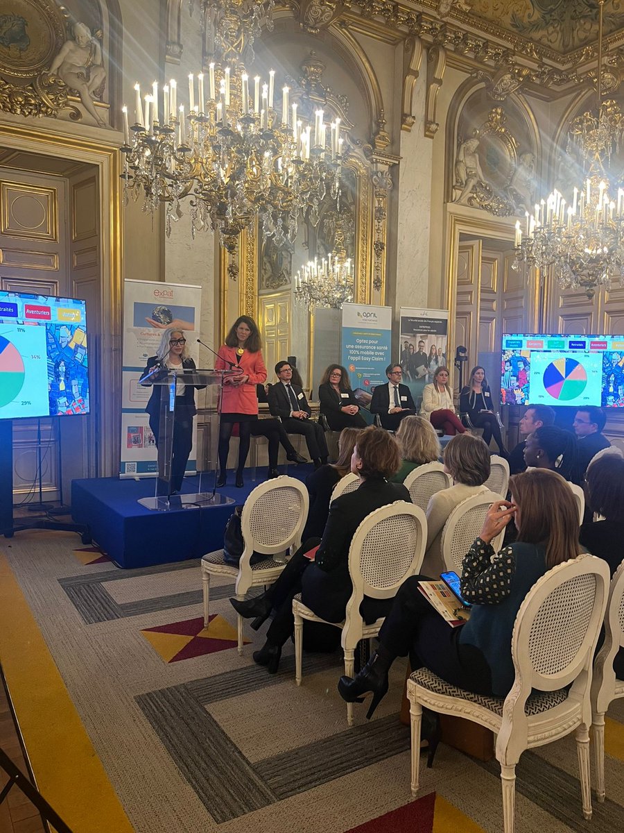 ☀️Hier au Quai d'Orsay, restitution des résultats du Baromètre de l’Expatriation 2023 piloté par <a href="/ExpatCom/">Expat Communication</a>  ➡️ 4 enquêtes ont été menées cette année auprès des expatriés pour mesurer l’impact de la mobilité internationale sur la vie et la carrière des expatriés