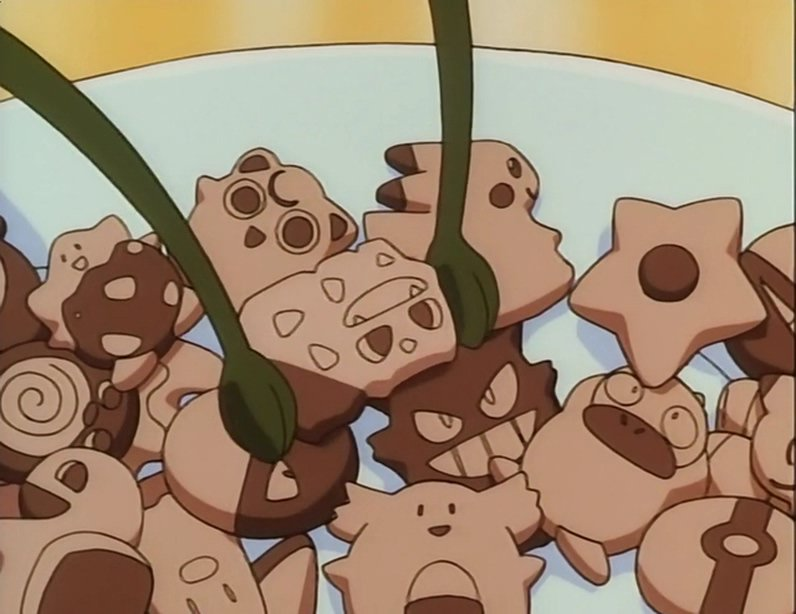 OoCPokemon's tweet photo. bulbasaur admiring the bulbasaur christmas shaped cookie ♥️ https://t.co/xMzFRFWvt8