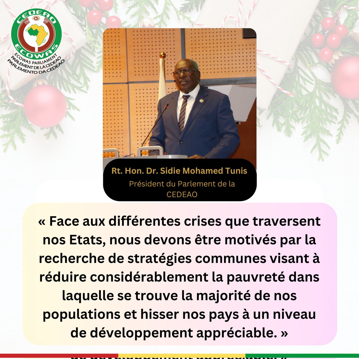 RT. Hon. Dr. Sidie Mohamed Tunis... 👇