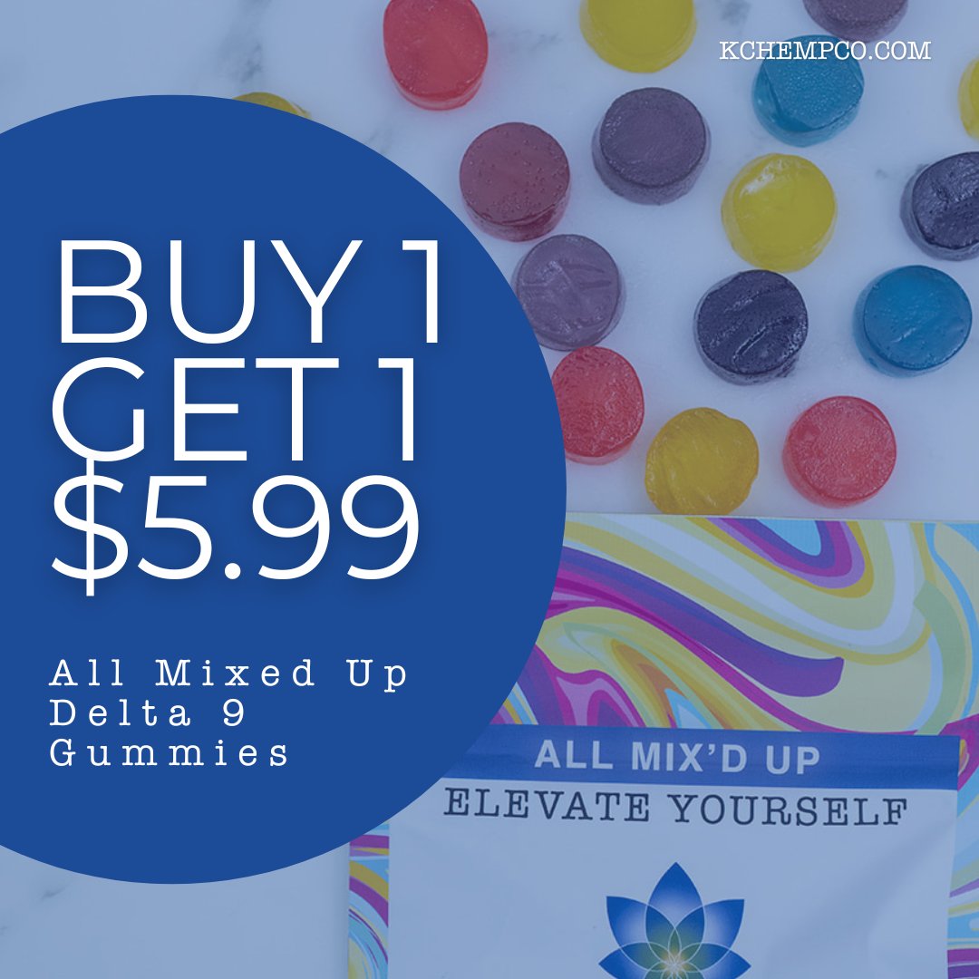 Day 3 and 4 of the 12 Days of Christmas are UNDERWAY! Today and tomorrow only, Buy One pack of All Mixed Up Gummies and get your second bag for only $5.99! That's a 75% savings!!!

#shoplocalkc #shopsmall #bogodeals #christmasideas