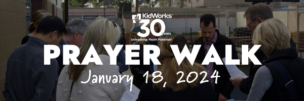 Mark Your Calendars - KidWorks Prayer Walk Is January 18th - mailchi.mp/kidworksoc.org…
