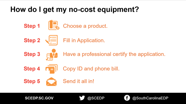 South Carolina Equipment Distribution Program tweet media