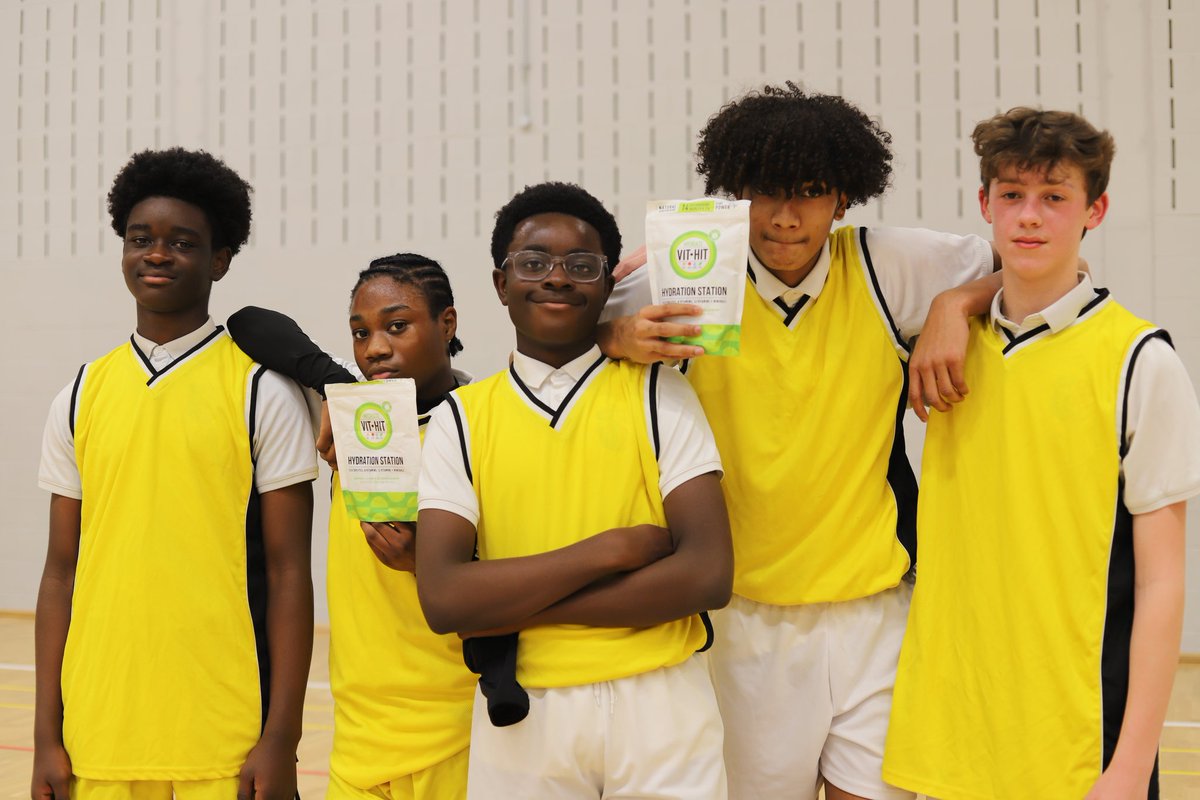 TenisonsPE's tweet image. Another win for the Archbishop Tenison’s Year 9 Basketball Team! 95-22 🚀🔥 Once again, a superb elite performance from the boys! Another step closer...🏆 

Thank you @vithitdrinks for hydrating our elite basketball team! 🥤🔋🏀💪🏾💯 
#ABT #Croydon #VitHitDrinks #UpgradeYourWater