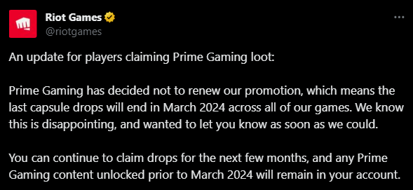 Valorant Prime Gaming loot drops - May 2023