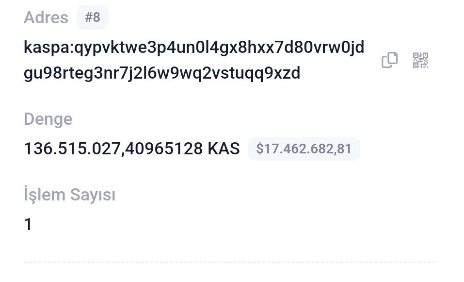 🟩 My dear #Kaspa family 🟩 We found the $Kas wallet belonging to the #Binance On what date do you think there will be a spot listing? @KaspaCurrency @binance #BlockDAG #bitcoin #blockchain #ETF #ETP #Ethereum #crypto #KAS