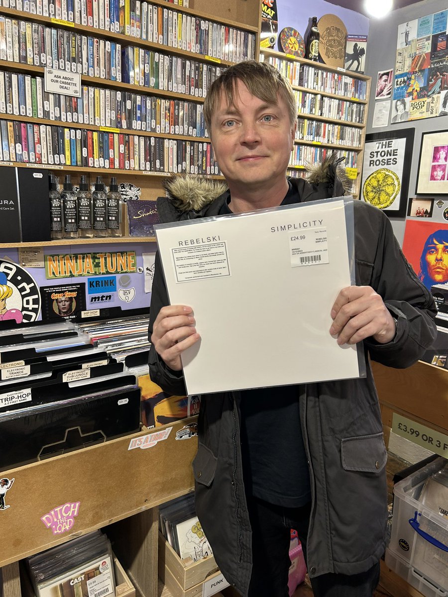 Rebelski (@rebelskimusic) on Twitter photo Many thanks to <a href="/tastyrecordsuk/">Tasty Records</a> for stocking the last few copies of ‘Simplicity’ 🥳 support your local record store 😎
#manchestermusic
tastyrecords.co.uk/product/rebels… Many thanks to <a href="/tastyrecordsuk/">Tasty Records</a> for stocking the last few copies of ‘Simplicity’ 🥳 support your local record store 😎
#manchestermusic
tastyrecords.co.uk/product/rebels…