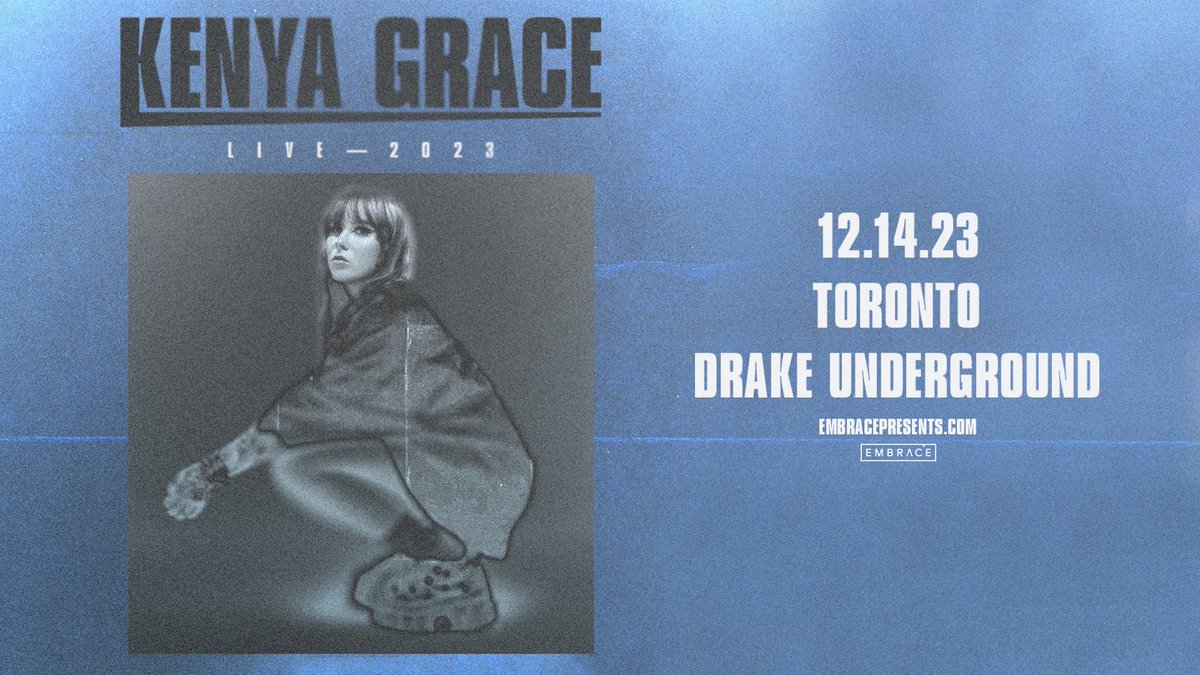 TONIGHT: Kenya Grace makes her stop at Drake Underground for 2 back-to-back sold out shows! Set times below: **Early Show** 6pm - Doors 6:30pm - Ari Hicks 7:15pm - Kenya Grace **Late Show** 9:pm - Doors 9:30pm - Ari Hicks 10:15pm - Kenya Grace *Set times are subject to change