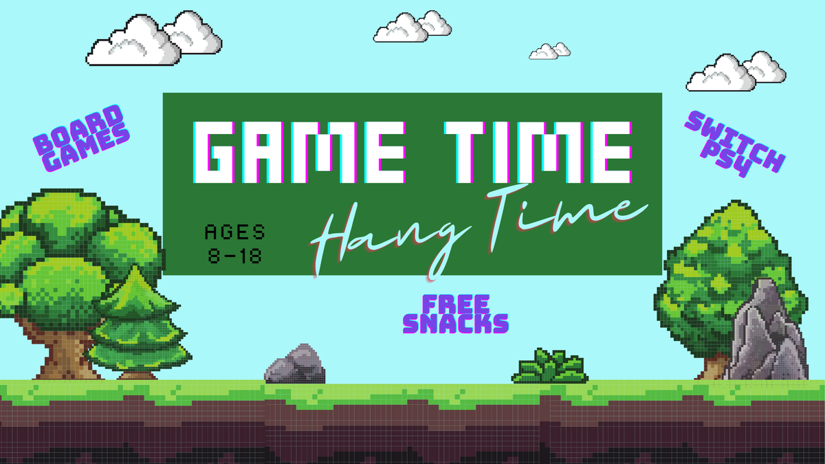 Game Time Hang Time
Stop by the Community Room at the Downtown Library for board games, videogames on the Wii-U, Switch and PS4.
Bring a friend and pick your game. Snacks available.
Ages 8 and up.

Fri, 3/1/24
1:00pm - 2:00pm
flagstaffpubliclibrary.libcal.com/event/11692806…