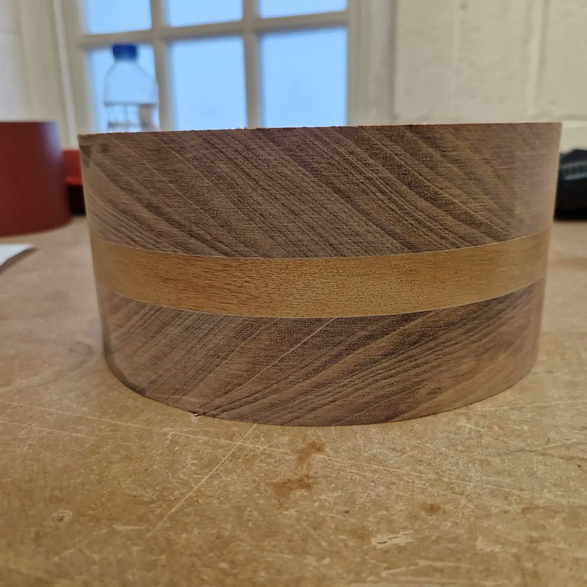 LinxBoatBuilder's tweet image. Interesting week so far @HpoolQuay. Got the two first coats of pain on the ensign staff repair done and start making the new truck which will house the sheaves as part of pulley system used to hoist the flag. #Shipwright #Boatbuilding #Joinery #Skills #Hartlepool #RoyalNavy