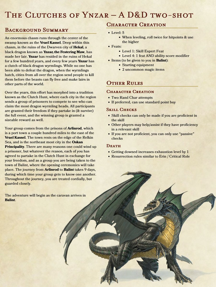 Rep. Zooey Zephyr على X: &ldquo;I ran a homebrewed D&amp;D two-shot where 