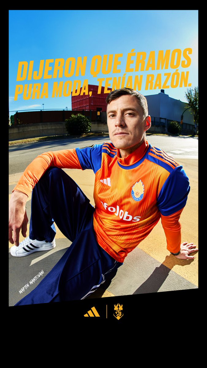 Pura magia! #Adidas <a href="/Saiyans_FC_/">Saiyans FC 🧡💙</a> #todoalnaranja <a href="/KingsLeague/">Kings League Spain</a> #nuevacamiseta