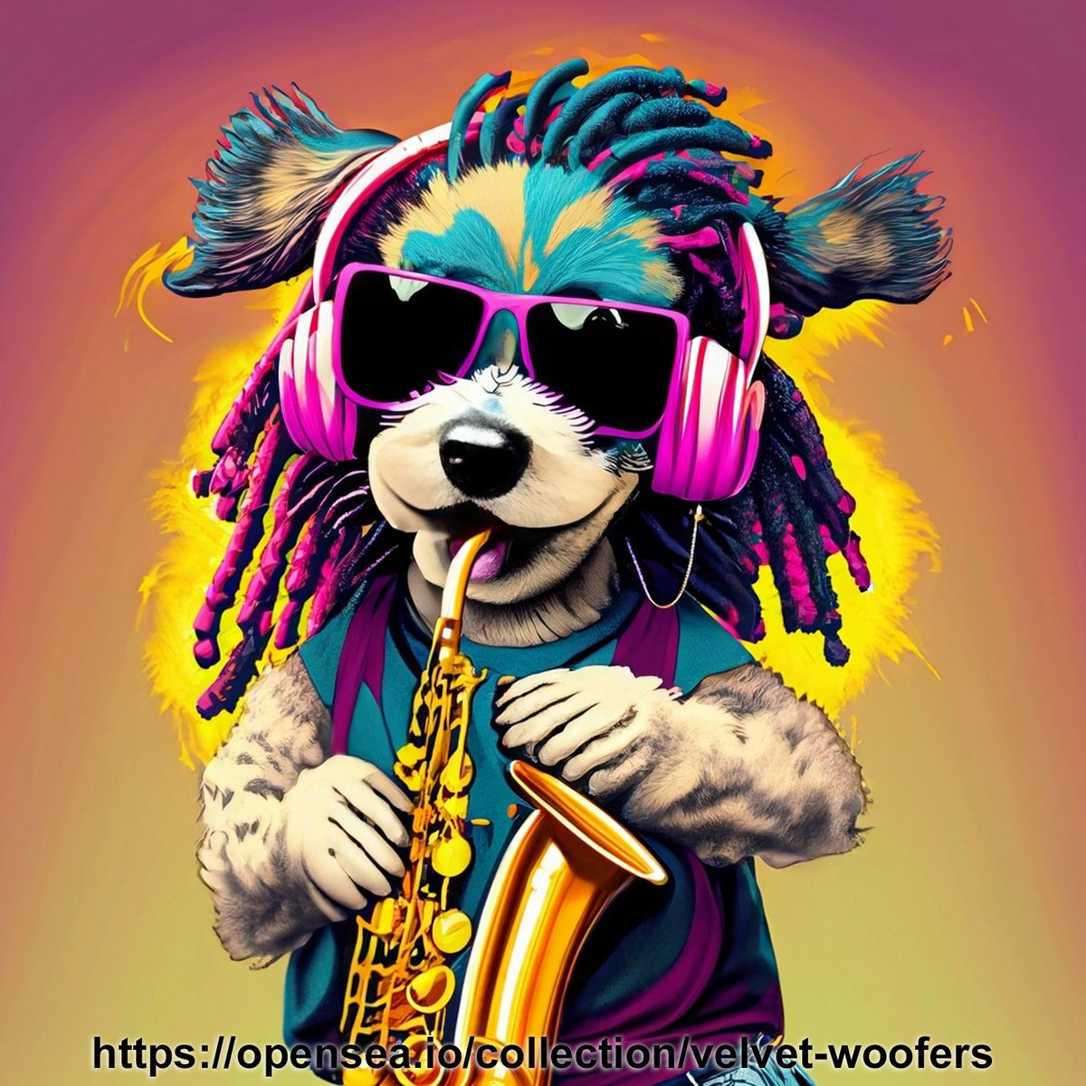 Sax Player for the Velvet Woofers🐶

Click the link to see their electrifying NFT collectibles

opensea.io/collection/vel…

#VelvetWoofers #NFTArt #rockband #rockandroll #WoodwindDoubler #woodwinds #saxaphone #saxplayer #CollectibleNFTs #NFTCollection #NFTCommunity #NFT