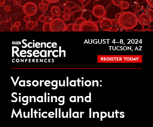 We are thrilled to announce 'The FASEB SRC, Vasoregulation: Signaling and Multicellular Inputs.' We are putting together an exceptional program that will showcase the latest developments in the field. @jjaggar  @vesselman   #VASOSRC please RT