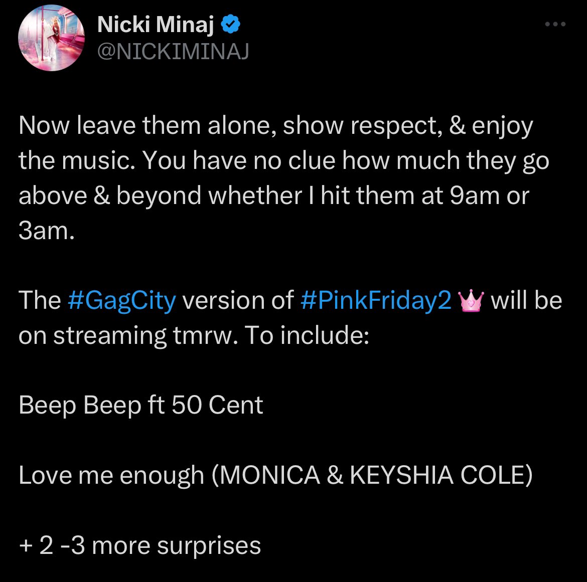 Monica, Keyshia Cole Join Nicki Minaj on 'Love Me Enough