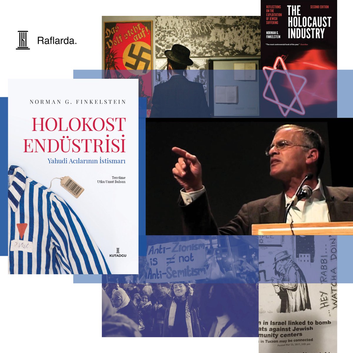 Mecra's tweet photo. TAVSİYE KİTAP

ABD'li ünlü Yahudi akademisyen Prof. Dr. Norman Finkelstein'in başyapıtı Holokost Endüstrisi, uzun bir aradan sonra, Kutadgu Yayınları etiketiyle yeniden okurla buluştu.

Siyonizm'in Holokost üzerinden kurduğu sömürü çarkı, bütün çıplaklığıyla bu kitapta... https://t.co/YZKOCb6Y9F