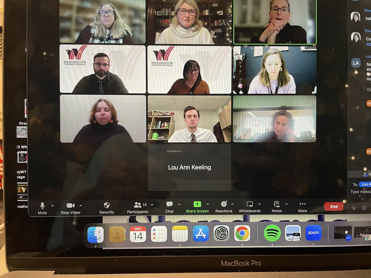 Meeting w/<a href="/msdwt/">Washington Township Schools</a> Building-Level Comms Reps to collaborate/prepare for second semester. Comms Reps were put in place in 2021 to ensure that schools are prepared to showcase the amazing opportunities/supports they provide for students/families. I’m #WTproud of their work! #whyWT
