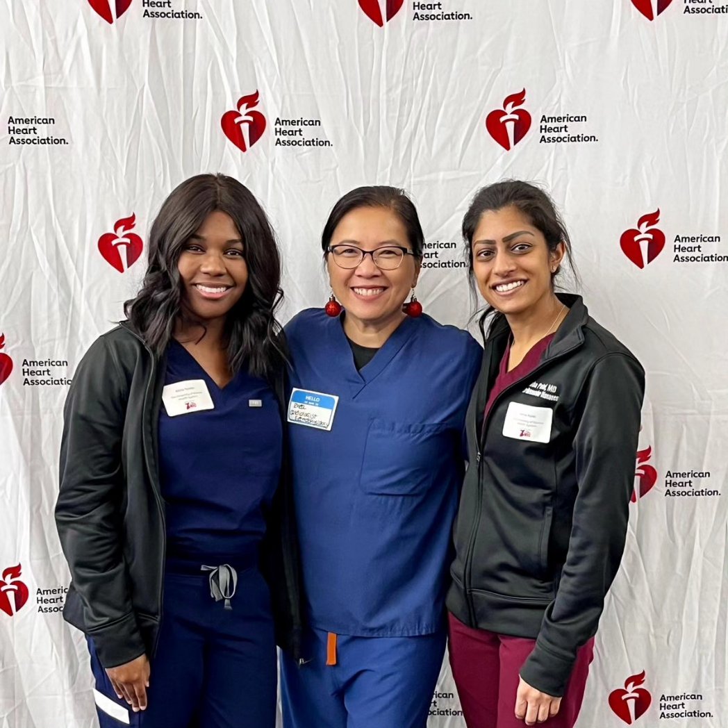 Our CV team had a blast volunteering at the @AHAScience STEM Goes Red event for high school girls in Kansas city. The STEM Goes Red aims to expose school girls to innovative strides women are making in healthcare and engineering. #womenincardiology #WIC #givingback