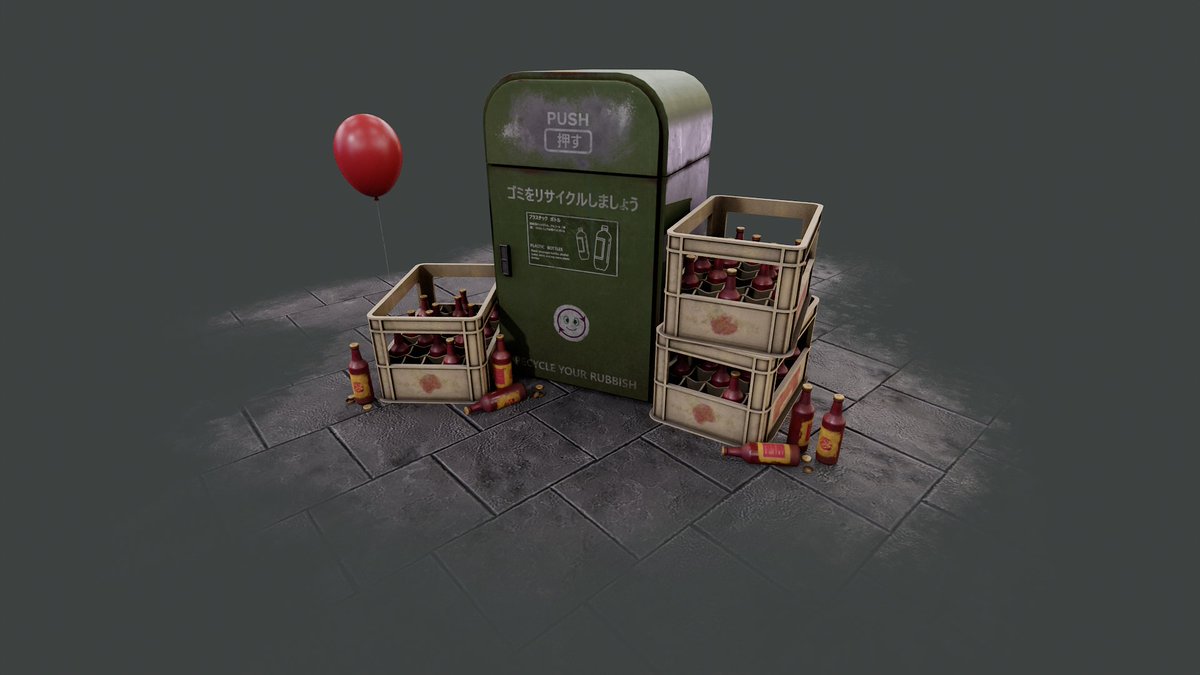 Paulina_Grubyte's tweet image. Here is a little sneak peak of my current environment project. Lots more coming soon!🎈

#gameart #3Dart #3Denvironment #MarmosetToolbag #SubstancePainter #SubstanceDesigner #RizomUV @Paulygonn &amp;lt;&amp;lt; Mentor