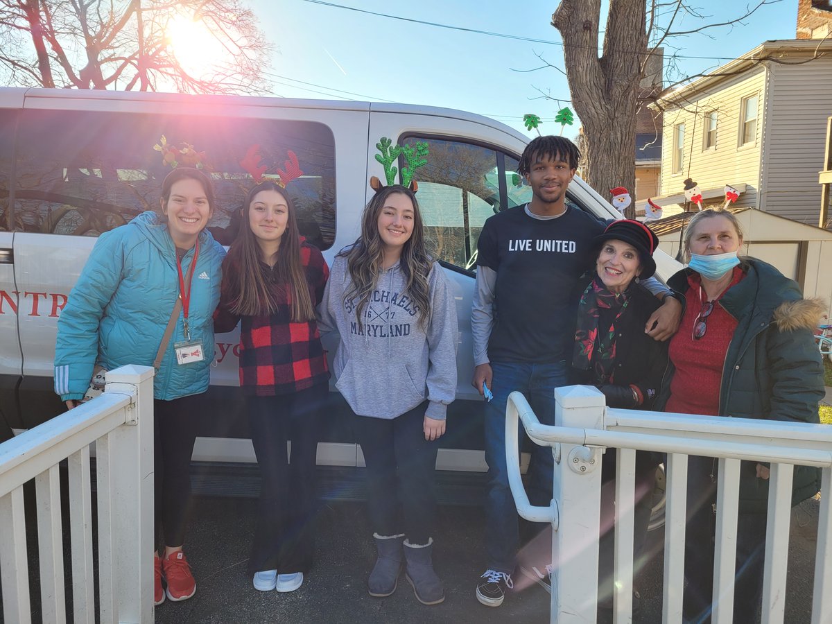 Special thanks to Addison Peel, Julia Meagher, and Linval Griffiths from <a href="/YorkCountryDay/">YorkCountryDaySchool</a>! With the help of supervisor Katie Ritter Torres, they organized a holiday drive for items to donate to Bell Family Shelter and brought over 300 items yesterday. Well done, everyone!