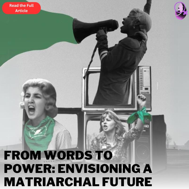 MatriarchyTimes's tweet photo. Embrace a new era in our latest article: a deep dive into building a matriarchal society &amp; challenging misogyny with the power of language. Join us in rewriting the narrative for a female-led future. Your journey to change starts here. 🔗 Full story in bio! #MatriarchyRising