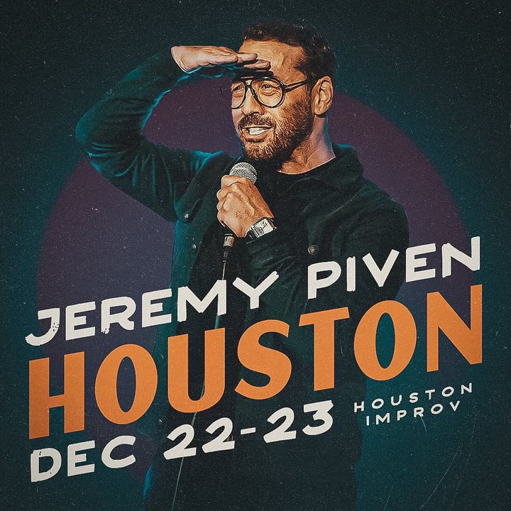 Meet me in Houston for the last laugh of the year… Lot’s to unpack if you’re ready?! @ImprovHouston for tix!