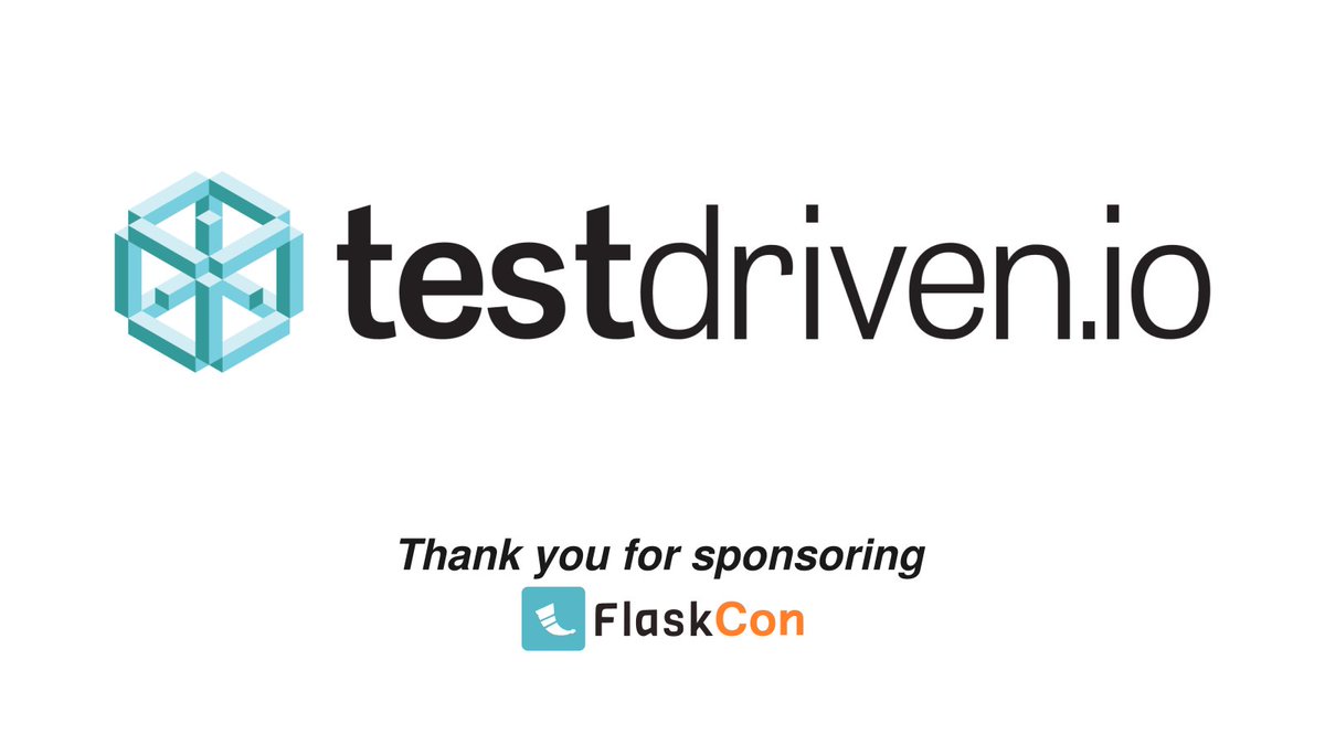 FlaskCon's tweet image. Thanks @testdrivenio 

#flaskcon #conference #remote