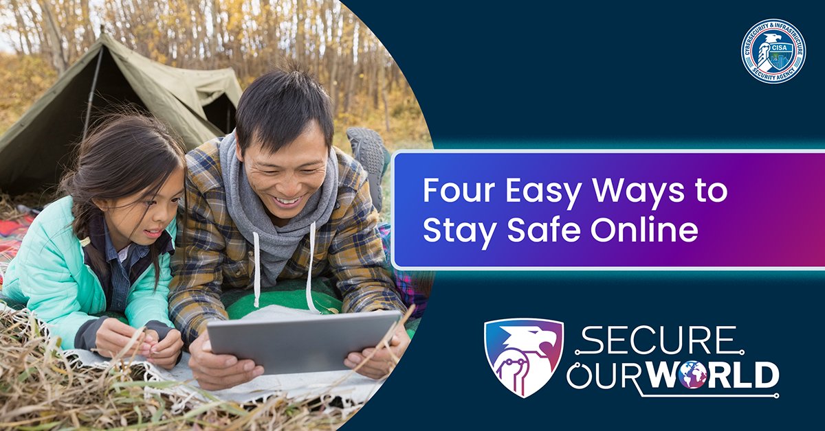 Have you examined your cyber hygiene lately? Your PII, health records and other sensitive data require strong security measures. Do you have unique passwords and use multifactor authentication? 4 simple steps can make a world of difference. Learn more at cisa.gov/secureourworld