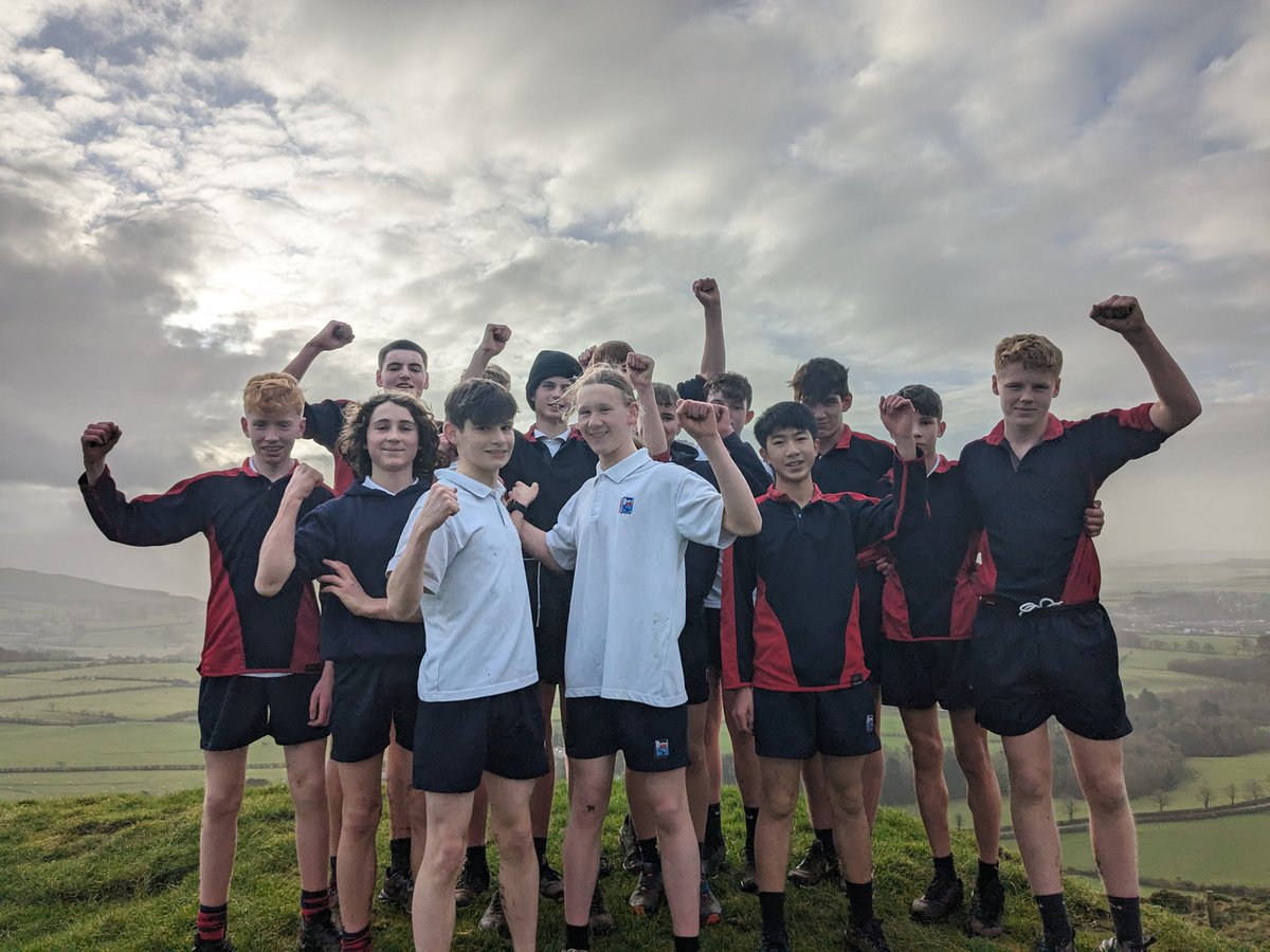 A phenomenal cross-country season @cockermouthsch concludes tomorrow with inter-form cross-country for KS3. Today, 10X hit the heights of the Hay. We look forward to seeing those who have qualified for county cross-country trials having another outing in January.