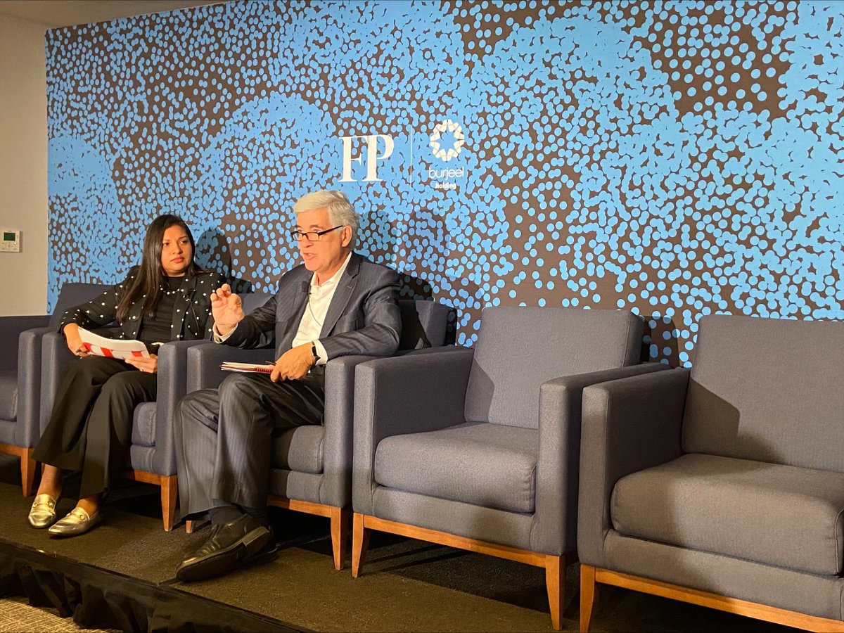 There is a funding gap for cancer; but there is also a wider funding gap for health. We must focus on investing more in health, &amp; include cancer prevention, screening &amp; treatment as part of making health systems stronger. 
-Juan Pablo Uribe at this morning's <a href="/ForeignPolicy/">Foreign Policy</a> event