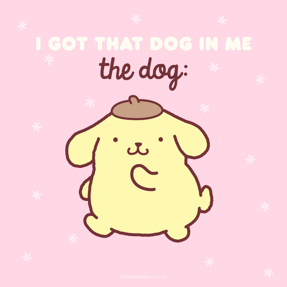 sanrio's tweet image. Which Sanrio dog are you? 🐶🐾💗