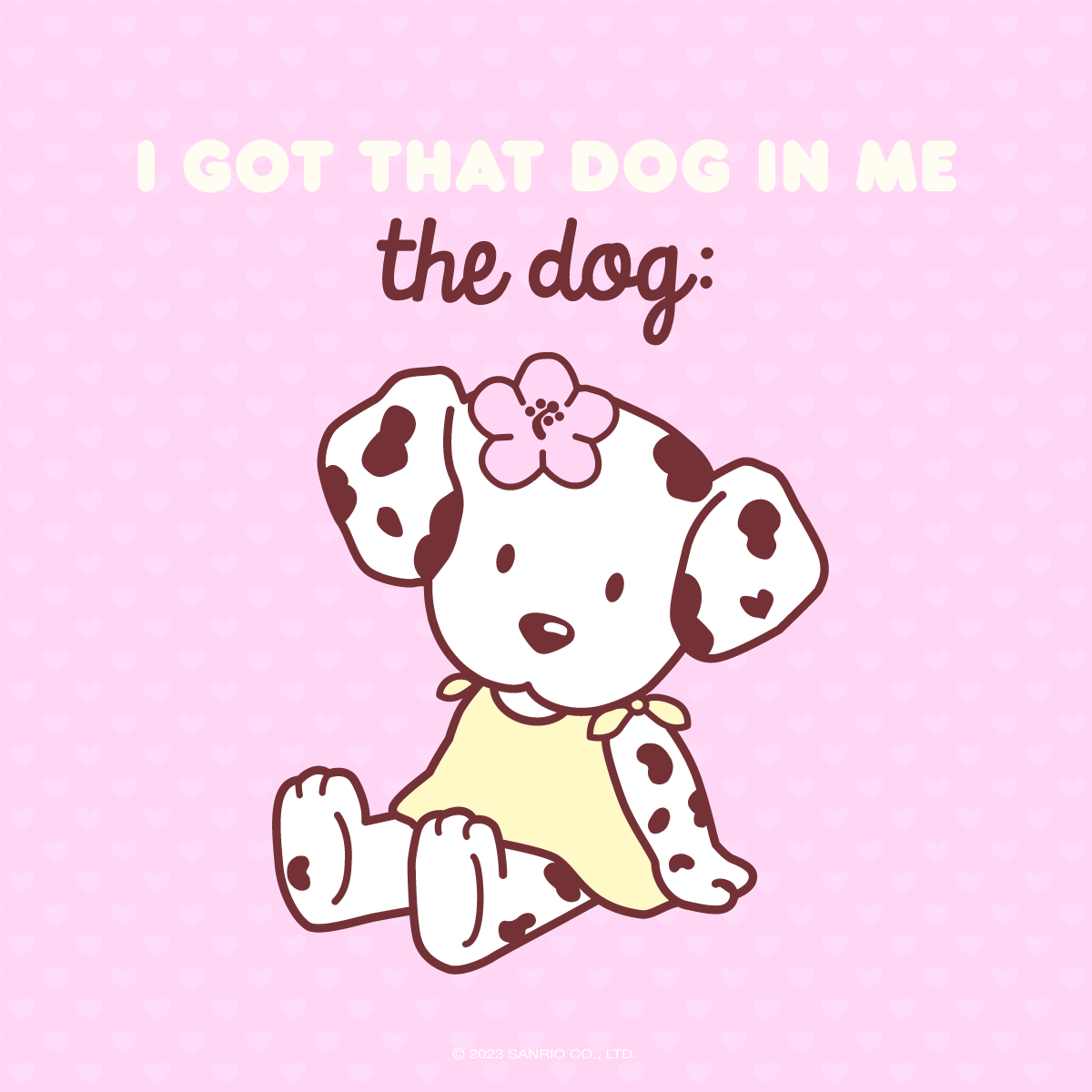 sanrio's tweet image. Which Sanrio dog are you? 🐶🐾💗