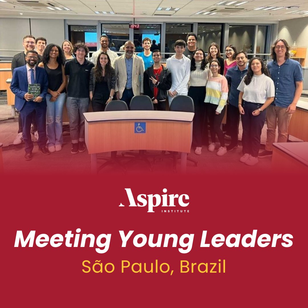 Aspire Institute on X: Professor Karim Lakhani had the chance to meet with  our alumni in Brazil during his Digital Transformation and AI event last  month! He discussed the opportunities that AI