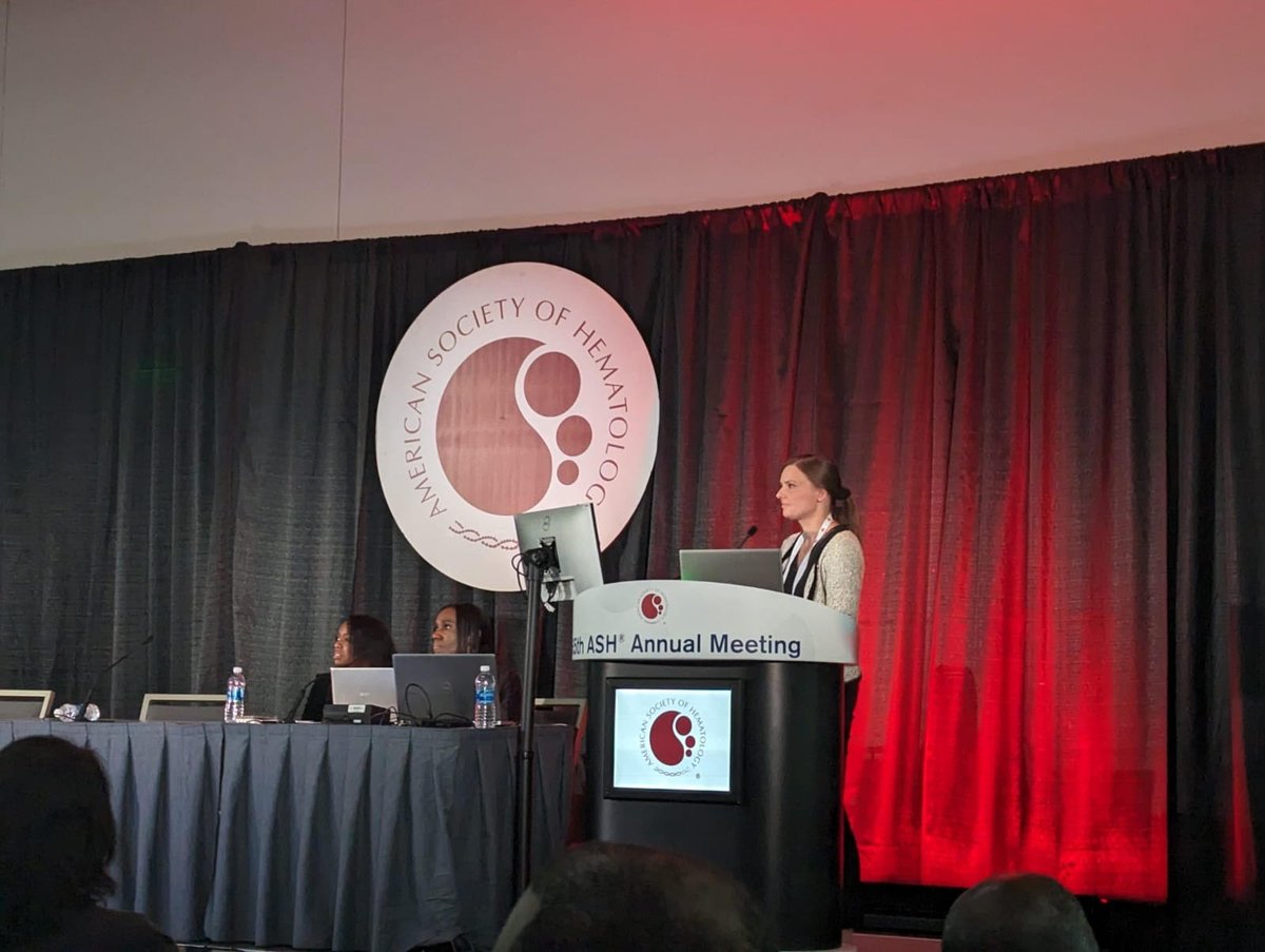 Yale Cancer Center (@yalecancer) on Twitter photo .<a href="/AnnaSowaMD/">Anna Sowa</a> presented on "Enhanced Expression of Heme Oxygenase-1 (HO-1) Among Children with #SickleCellDisease : Results of the Sickle Cell Disease Genomics of Africa (SickleGenAfrica) Study" at #ASH23 #SCD <a href="/YalePediatrics/">Yale Pediatrics</a> <a href="/SmilowCancer/">Smilow Cancer Hospital</a> <a href="/YaleMed/">Yale School of Medicine</a> <a href="/YaleHematology/">YaleHematology</a> .<a href="/AnnaSowaMD/">Anna Sowa</a> presented on "Enhanced Expression of Heme Oxygenase-1 (HO-1) Among Children with #SickleCellDisease : Results of the Sickle Cell Disease Genomics of Africa (SickleGenAfrica) Study" at #ASH23 #SCD <a href="/YalePediatrics/">Yale Pediatrics</a> <a href="/SmilowCancer/">Smilow Cancer Hospital</a> <a href="/YaleMed/">Yale School of Medicine</a> <a href="/YaleHematology/">YaleHematology</a>