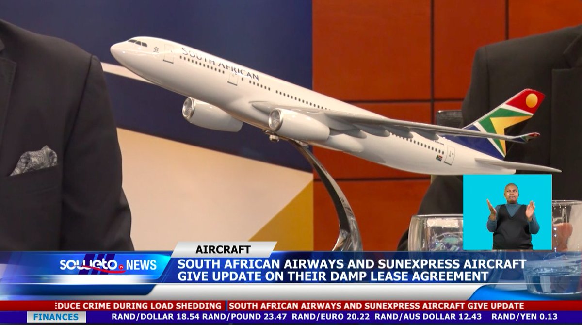 South African Airways and SunExpress Aircraft held a media briefing at the O.R Tambo International Airport in Johannesburg this morning. #sowetotvnews Watch the full story here: youtu.be/VbJ2GocyW8M